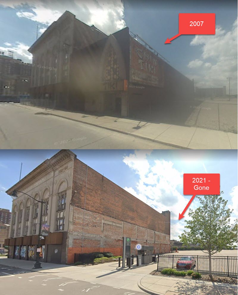 Chin Tiki - Then And Now Comparison (newer photo)